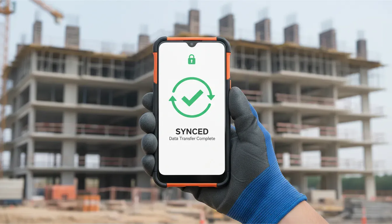 Mobile Datenerfassung auf der Baustelle: Architekturprinzipien für offline-fähige, sichere Apps