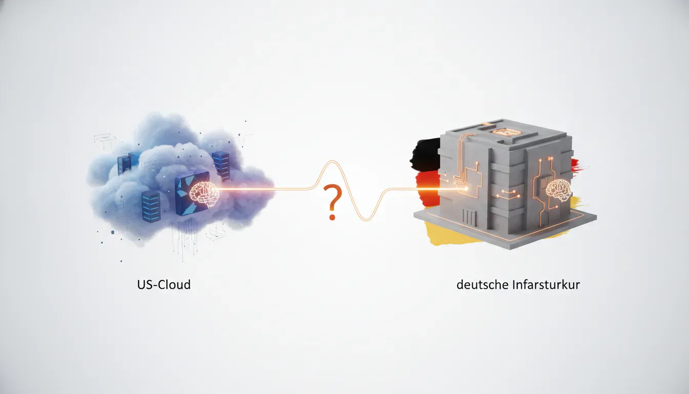 US-Cloud oder deutsche Infrastruktur für KI? Warum digitale Souveränität zum Wettbewerbsvorteil wird