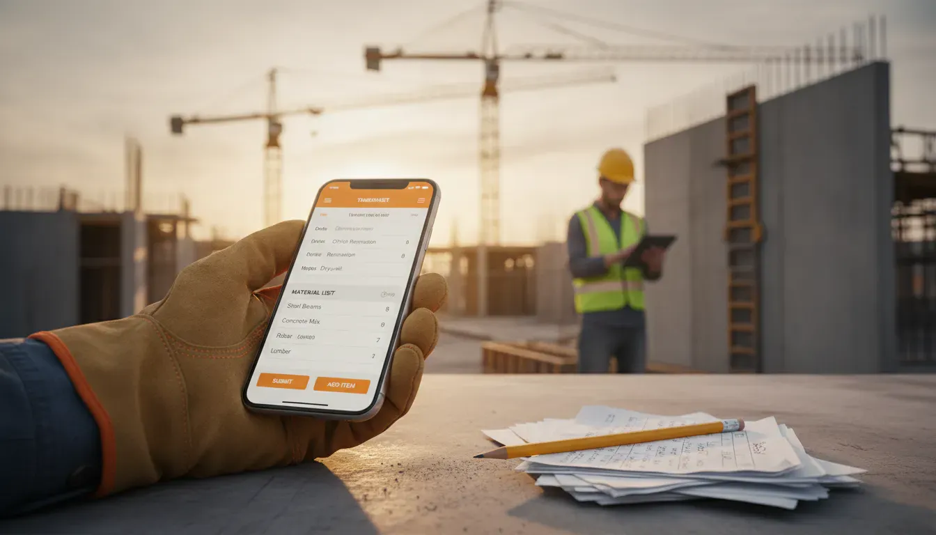 Von der Zettelwirtschaft zur digitalen Baustelle: So gelingt die Echtzeit-Erfassung von Arbeitszeiten und Material