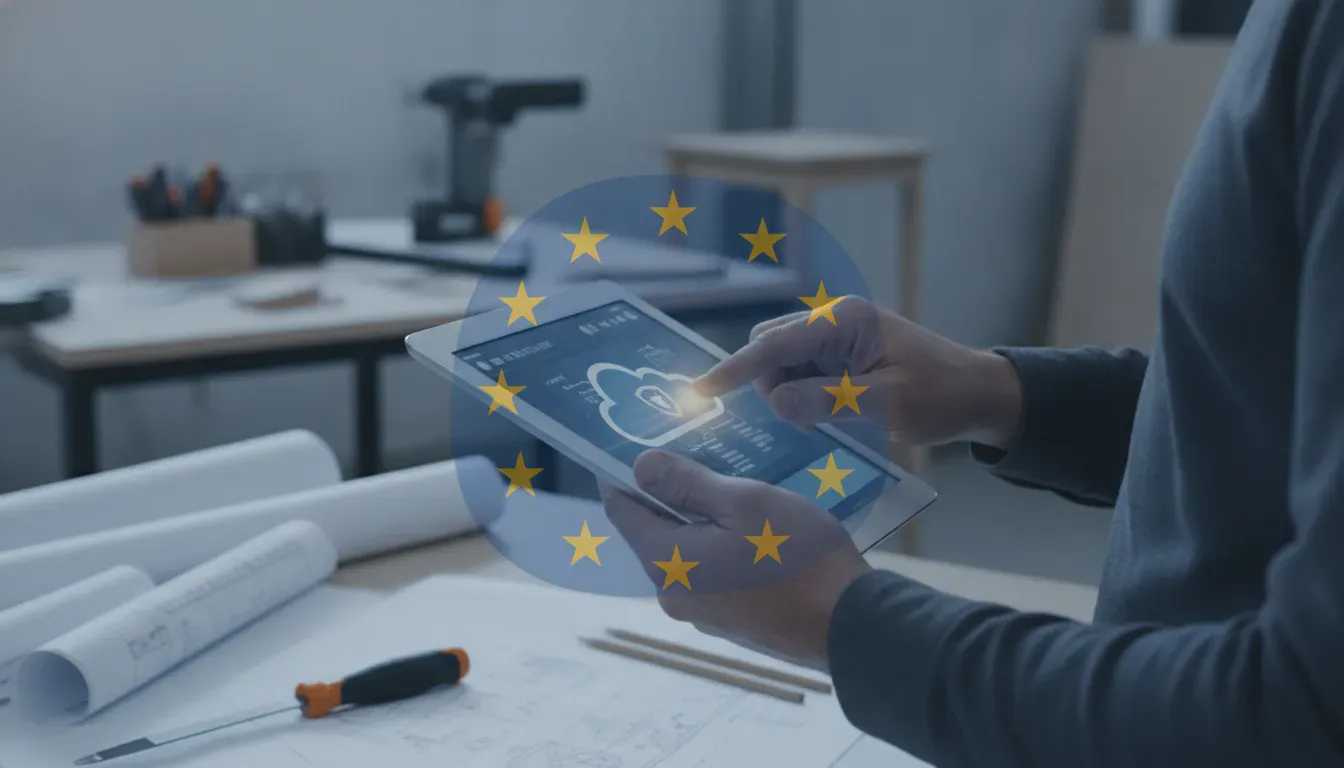 Datensouveränität für Handwerker: Warum Ihre Betriebsdaten in europäischen Händen bleiben sollten