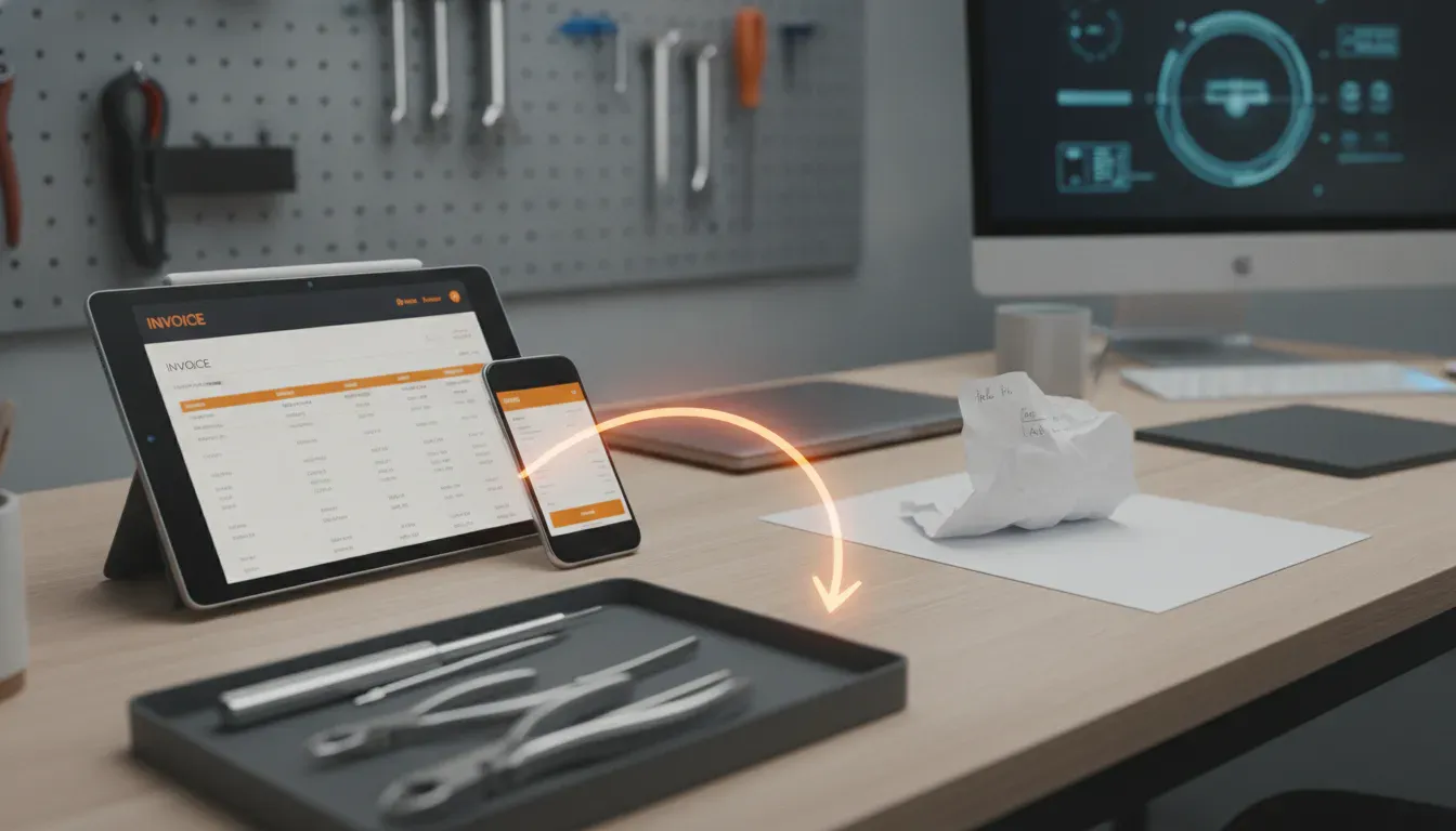 Von der Angebotserstellung bis zur Rechnung: Automatisierte Workflows fürs Handwerk
