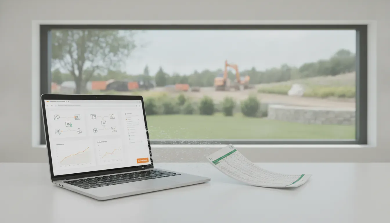 Excel ade: Wie KI-gestützte Prozessautomatisierung Ihren GaLaBau-Betrieb entlastet