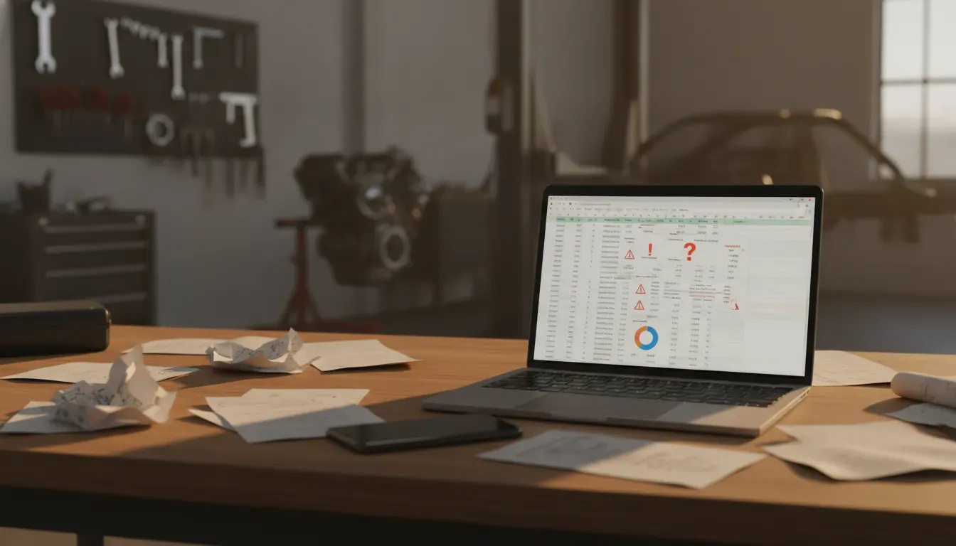 Schatten-IT im Handwerk: Warum Ihre Excel-Tabellen ein Sicherheitsrisiko sind und wie Sie sie loswerden